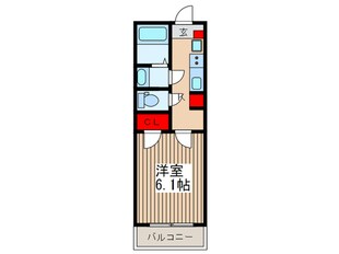 デュナミスの物件間取画像